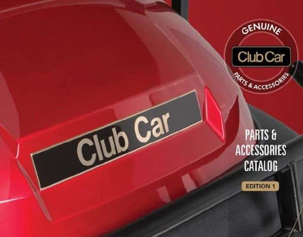 Billede af Club Car parts and accessories catalog
